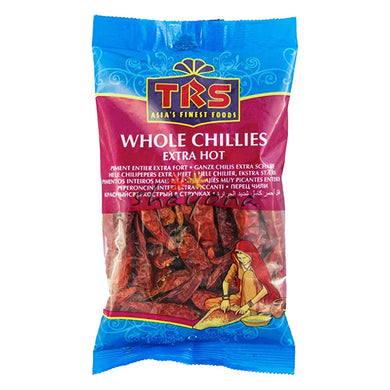 TRS Whole Chillies Extra Hot - Shayona UK