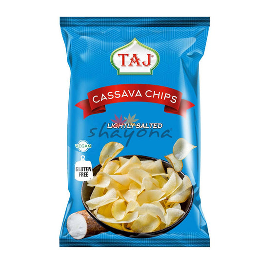 Taj Cassava Chips - Salted - Shayona UK