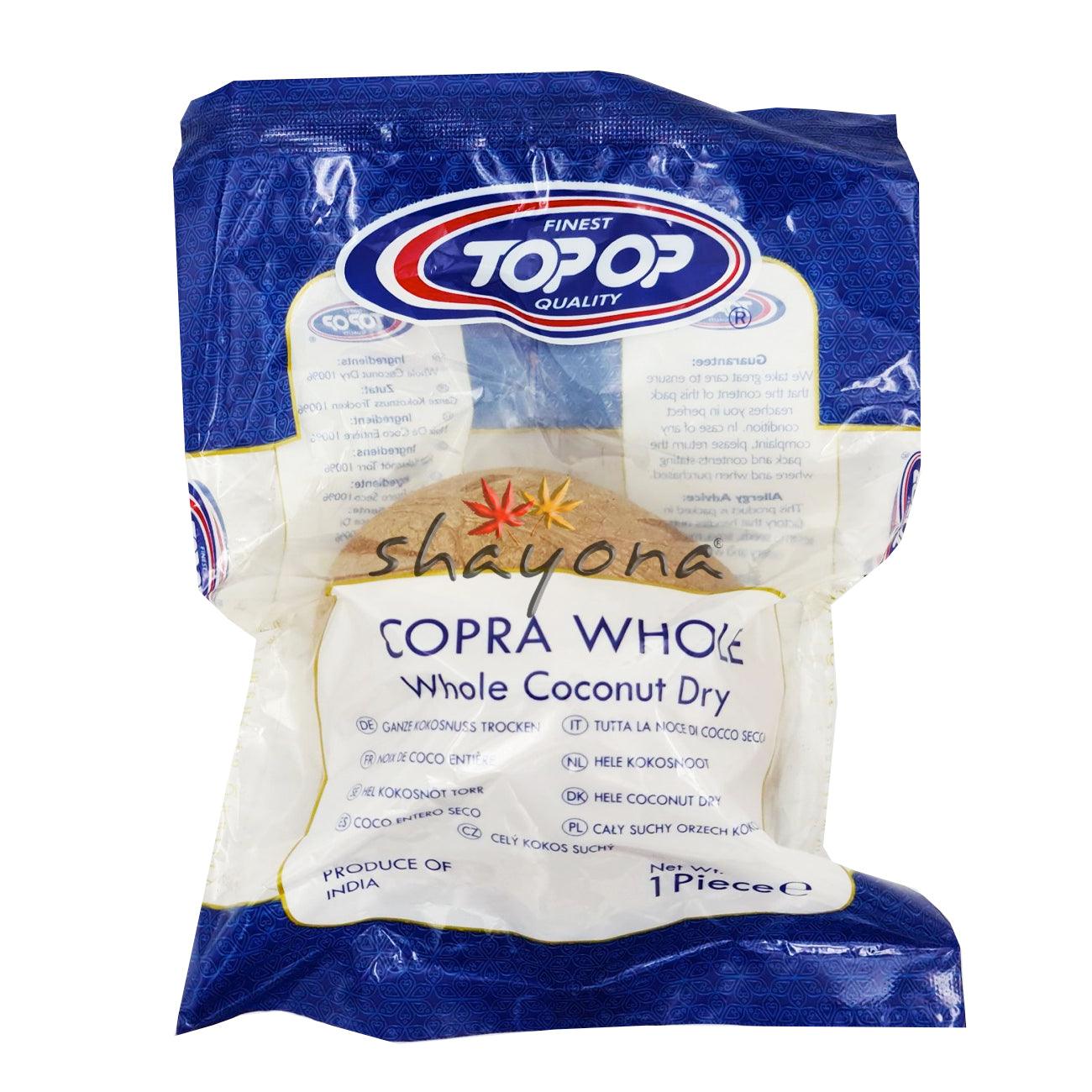 TopOp Copra Whole Dry - Shayona UK