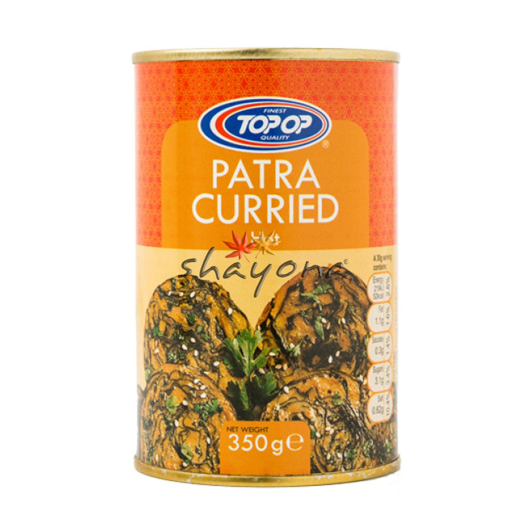 TopOp Curried Patra Hot - Shayona UK