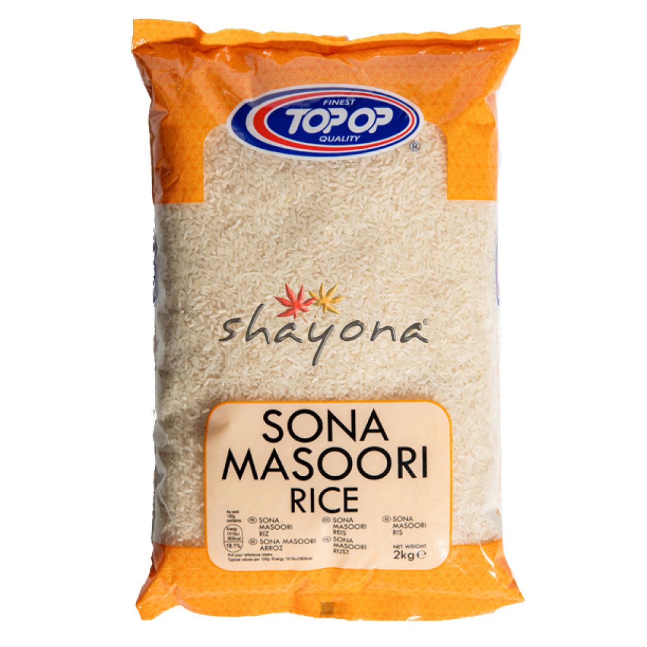 TopOp Sona Masoori Rice - Shayona UK