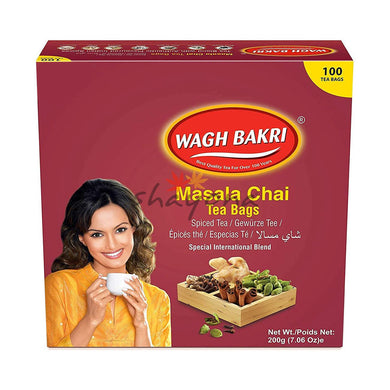Wagh Bakri Masala Chai Tea Bags - Shayona UK