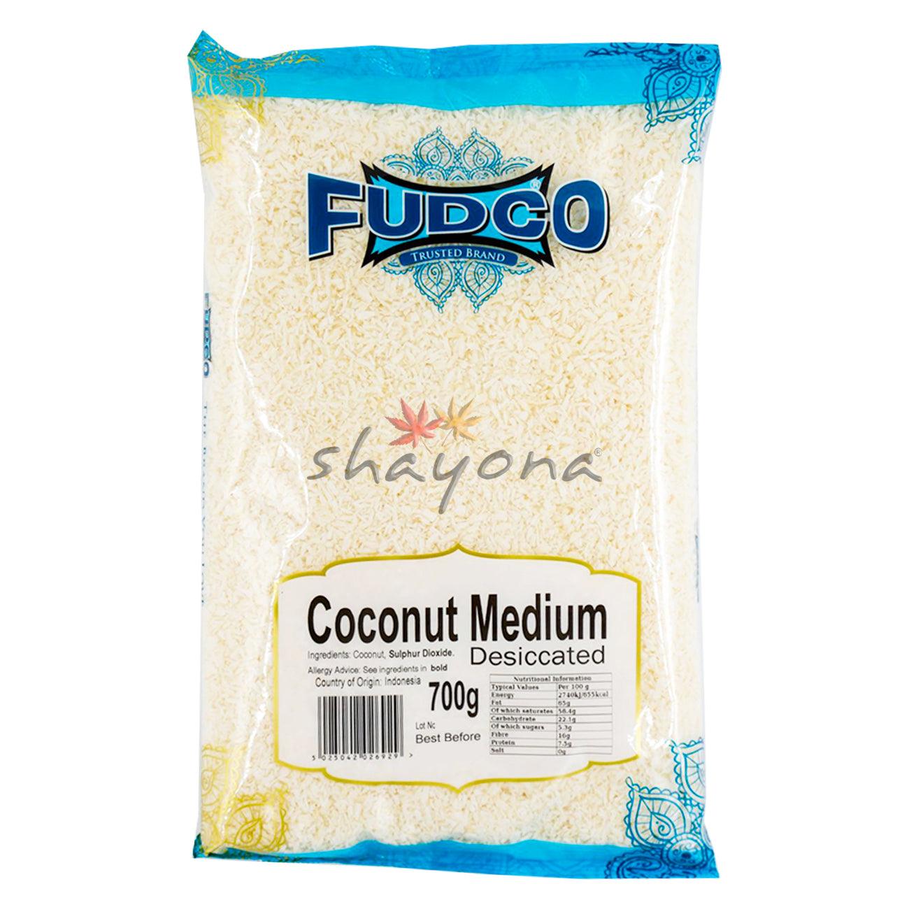 Fudco Coconut Medium - Shayona UK
