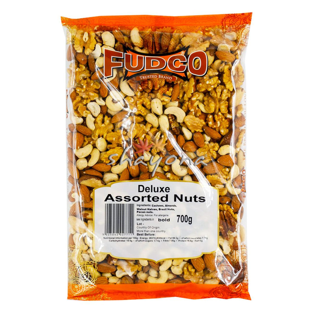 Fudco Deluxe Assorted Nuts - Shayona UK