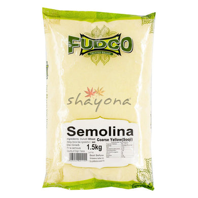 Fudco Semolina Coarse Yellow - Shayona UK