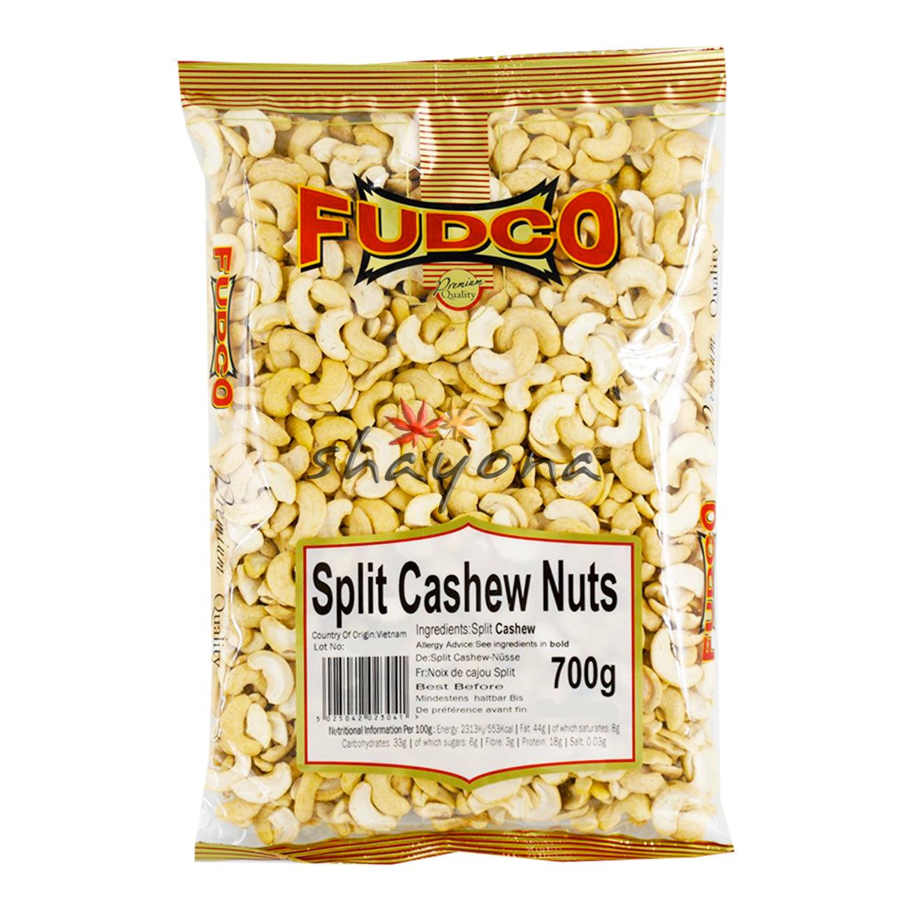 Fudco Split Cashew Nuts - Shayona UK